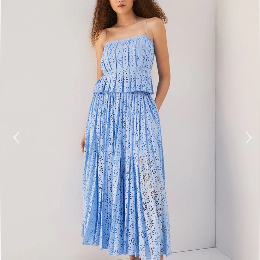 Rebecca Taylor NWT Geo Eyelet Set